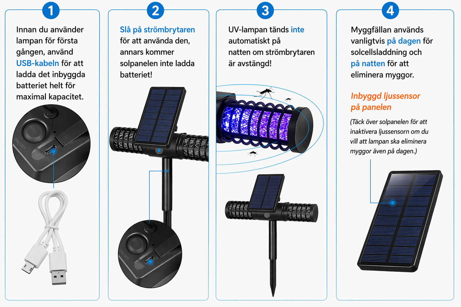 Solcellsdriven Myggfälla